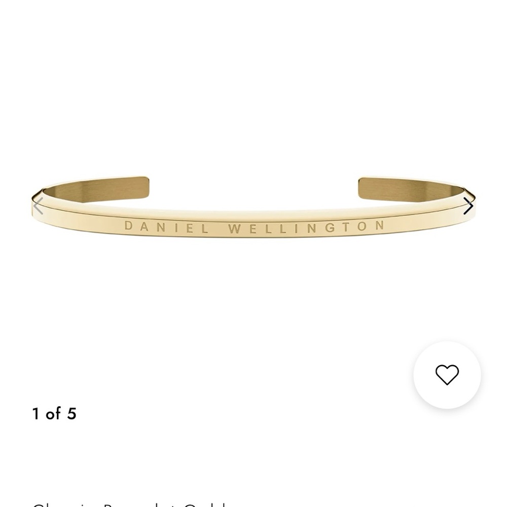 Daniel Wellington Gold-Tone Cuff Bracelet - Picture 3 of 3